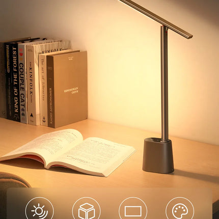 Baseus LED Schreibtischlampe – Dimmbar & Augenschonend