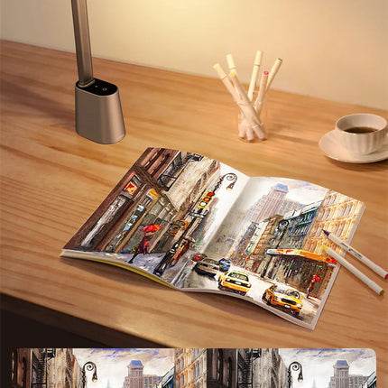 Baseus LED Schreibtischlampe – Dimmbar & Augenschonend