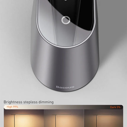 Baseus LED Schreibtischlampe – Dimmbar & Augenschonend