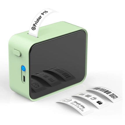 P15 Label Printer Portable Mini Thermal Printer Without Ink Bluetooth Wireless Labeling Machine DIY Barcode Sticker ot 3PK Label
