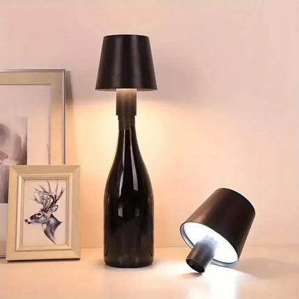 Kabellose Tischlampe mit Touch-Sensor – Wiederaufladbare LED-Nachtlicht für Schreibtisch, Lesen, Hotel, Bar, Restaurant, Schlafzimmer-Dekor