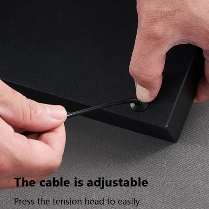 Neue Restaurant-Hängelampe – Moderne, schlichte Pendelleuchte im langen Streifen-Design für Esstisch, Bar und kreative Designer-Beleuchtung