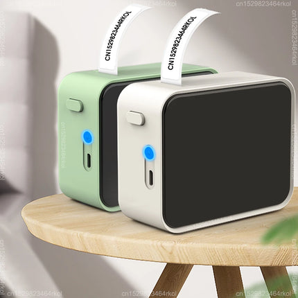 P15 Label Printer Portable Mini Thermal Printer Without Ink Bluetooth Wireless Labeling Machine DIY Barcode Sticker ot 3PK Label