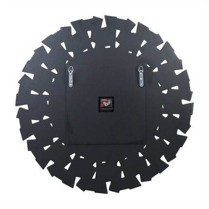 Moderne 3D Sunburst Wanduhr – Wohn- und Esszimmerdeko