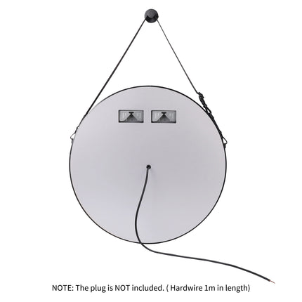 Wisfor Runder LED-Badezimmerspiegel – Dimmbar & Anti-Beschlag