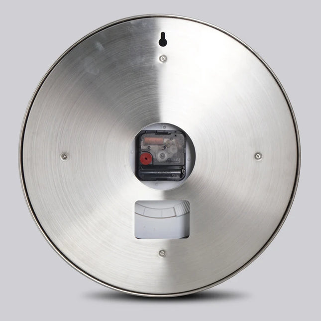 Moderne Kunst-Wanduhr – Leuchtendes Digitaldesign