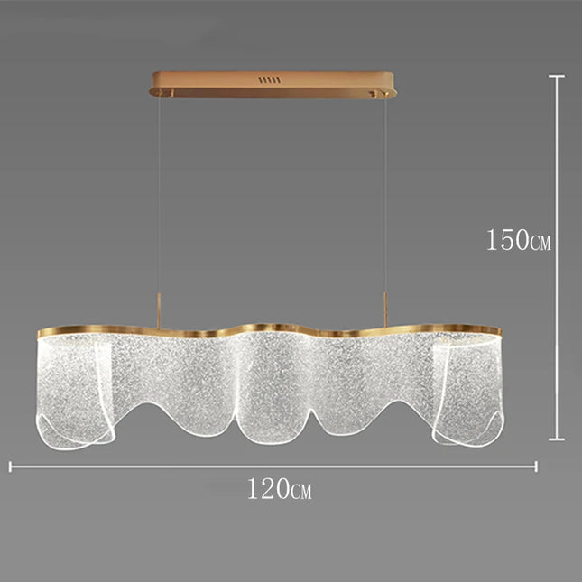 Moderne LED-Ring-Pendelleuchte – Für Wohn- & Esszimmer