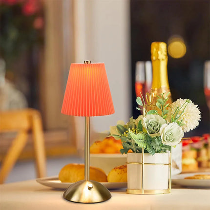 Wiederaufladbare LED-Tischlampe – Touch, kabelloses Nachtlicht für Bar & Restaurant