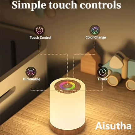 Dimmbar USB Nachttischlampe – Für Kinder & Babys